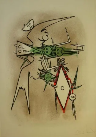 Lithografie Lam - SENZA TITOLO