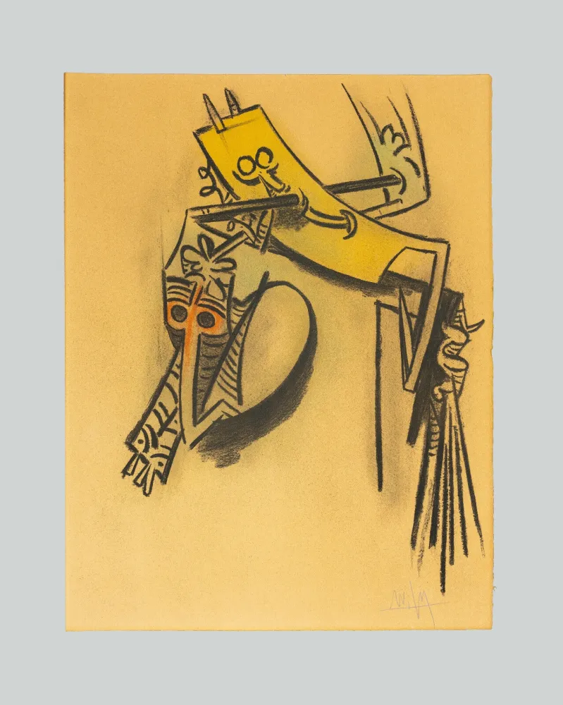 Lithografie Lam - Senza titolo