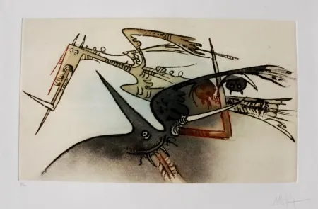 Ets En Aquatint Lam - Senza titolo