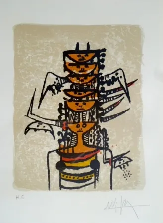 Lithografie Lam - Sin Título