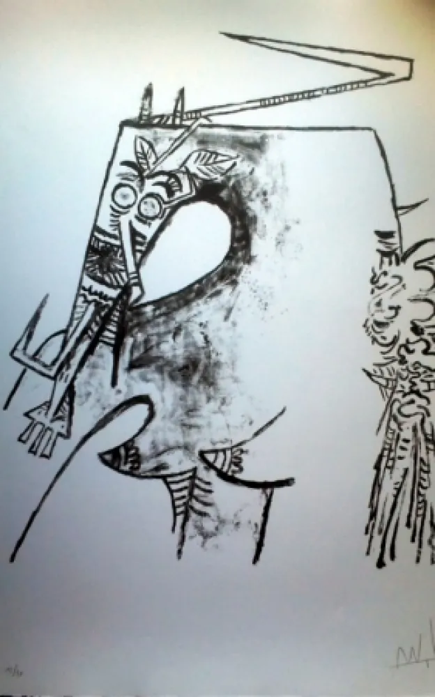 Lithografie Lam - S/T