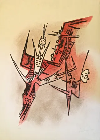 Lithografie Lam - Untitled