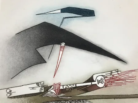 Ets En Aquatint Lam - Vingtième Parallèle Suite ( 20th Parallel Series )