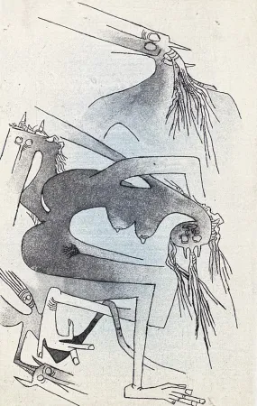 Lithografie Lam - Wifredo Lam (1902–1982) – Apostroph’ Apocalypse – Color lithograph on paper – 1967