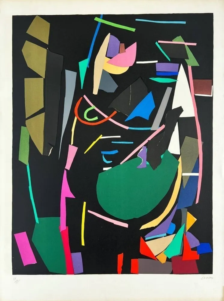 Lithografie Lanskoy - Abstract Compositon