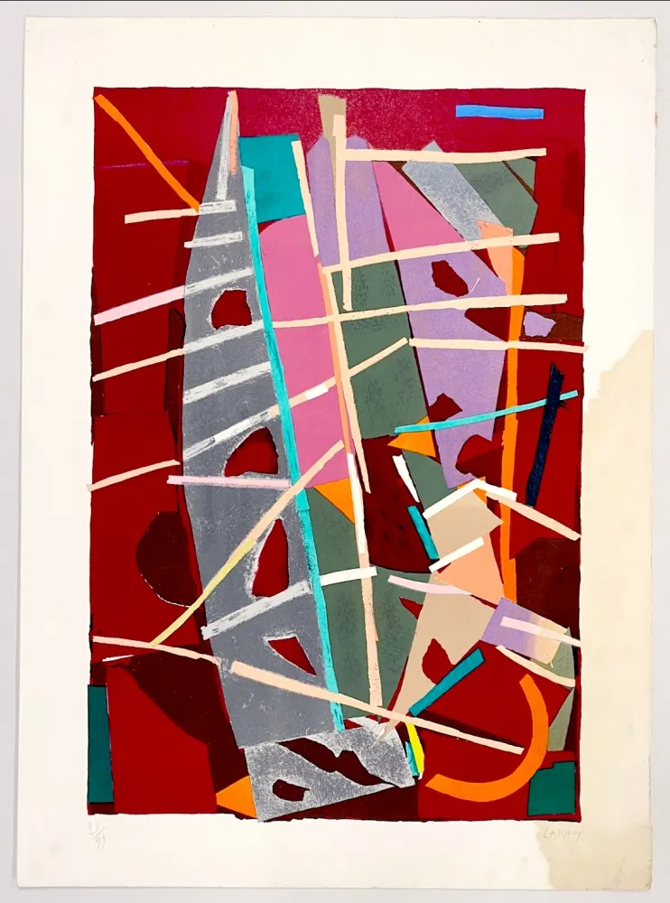 Lithografie Lanskoy - Composition