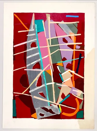 Lithografie Lanskoy - Composition