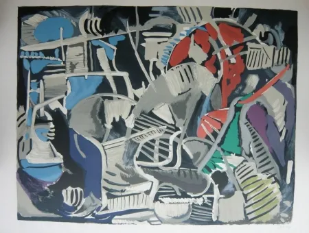 Lithografie Lanskoy - Composition 
