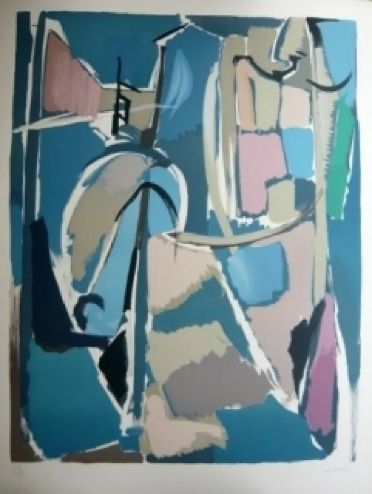 Lithografie Lanskoy - Composition 