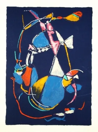 Lithografie Lanskoy - Composition 7