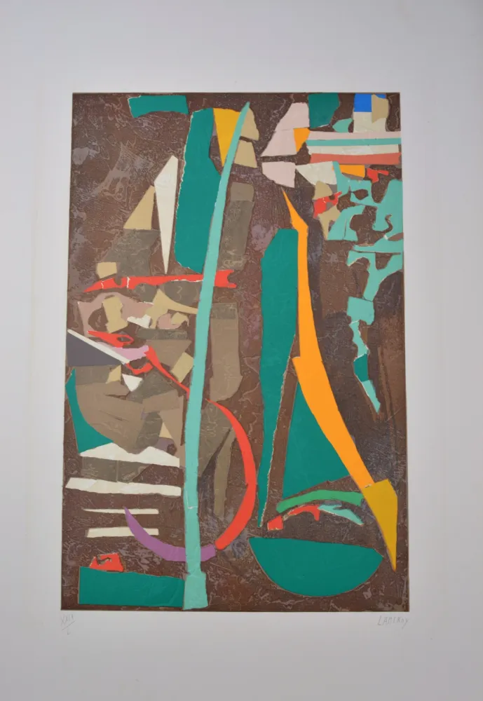 Lithografie Lanskoy - Journal d'un fou