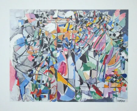 Lithografie Lanskoy - Les heures, les jours et les années