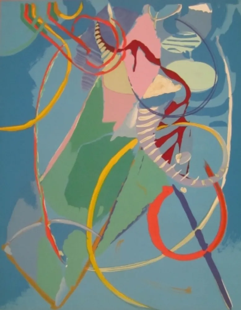 Lithografie Lanskoy - Lithograph from the Génèse Portfolio