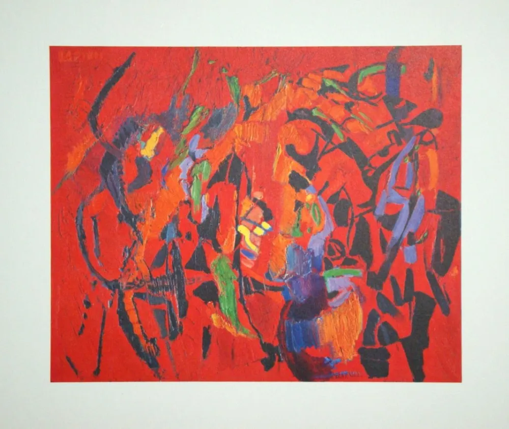 Lithografie Lanskoy - Rupture poétique