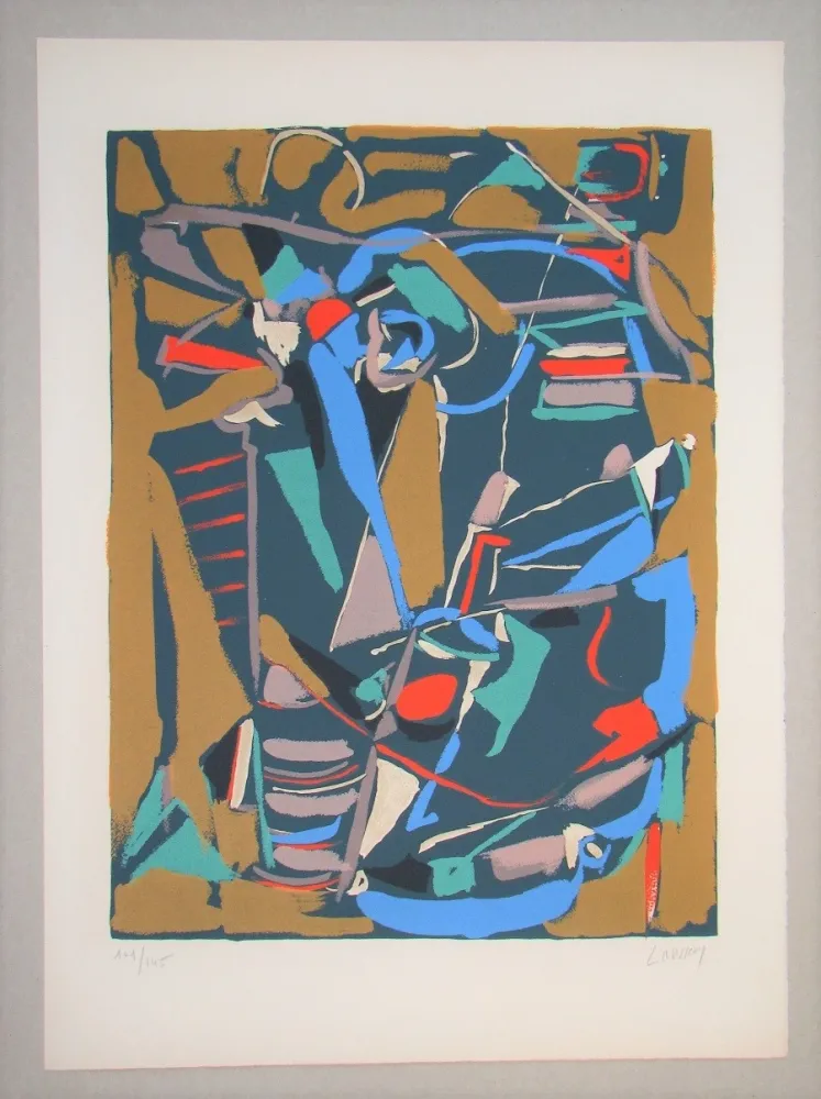 Lithografie Lanskoy - Sans titre