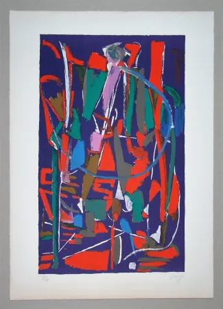 Lithografie Lanskoy - Sans titre