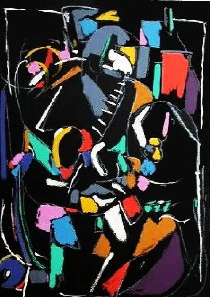 Lithografie Lanskoy - Sans titre