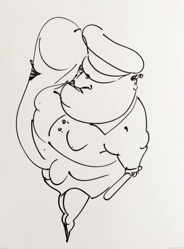 Lithografie Lanzarini  - Demostración de poder