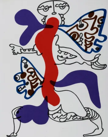 Lithografie Lapicque - Apocalypse, 1974