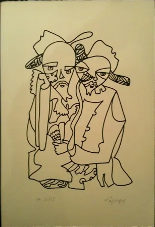 Lithografie Lapicque - Sans titre