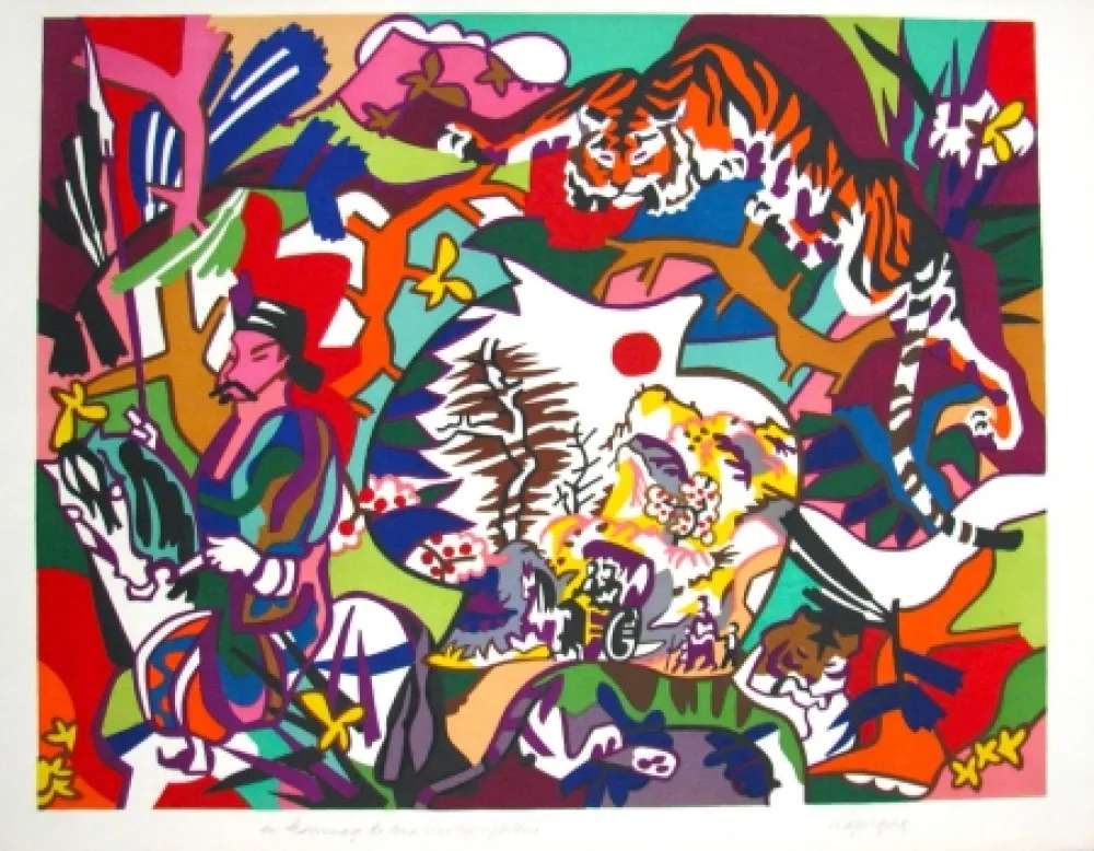 Lithografie Lapicque - Untitled