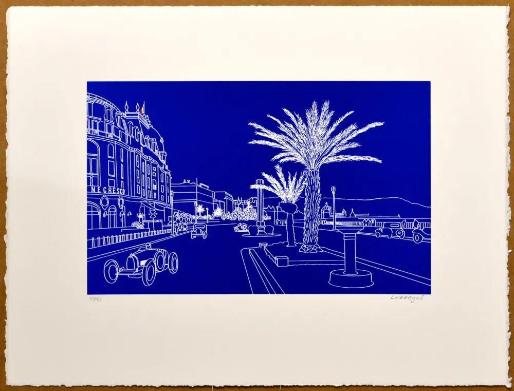 Linosnede Larregui - Nice - Promenade des Anglais
