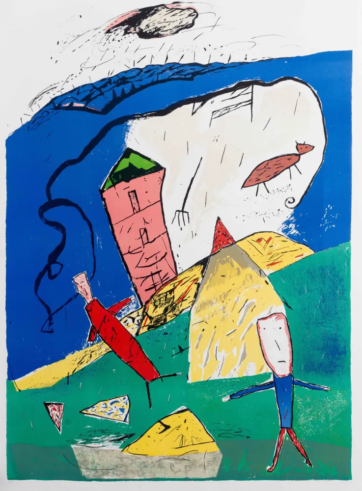 Lithografie Larus - Sans titre