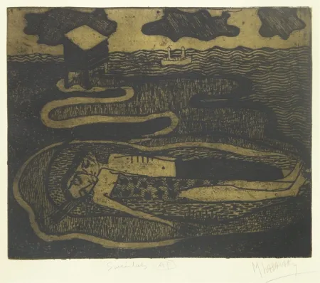 Gravure Lasansky - Suicidas