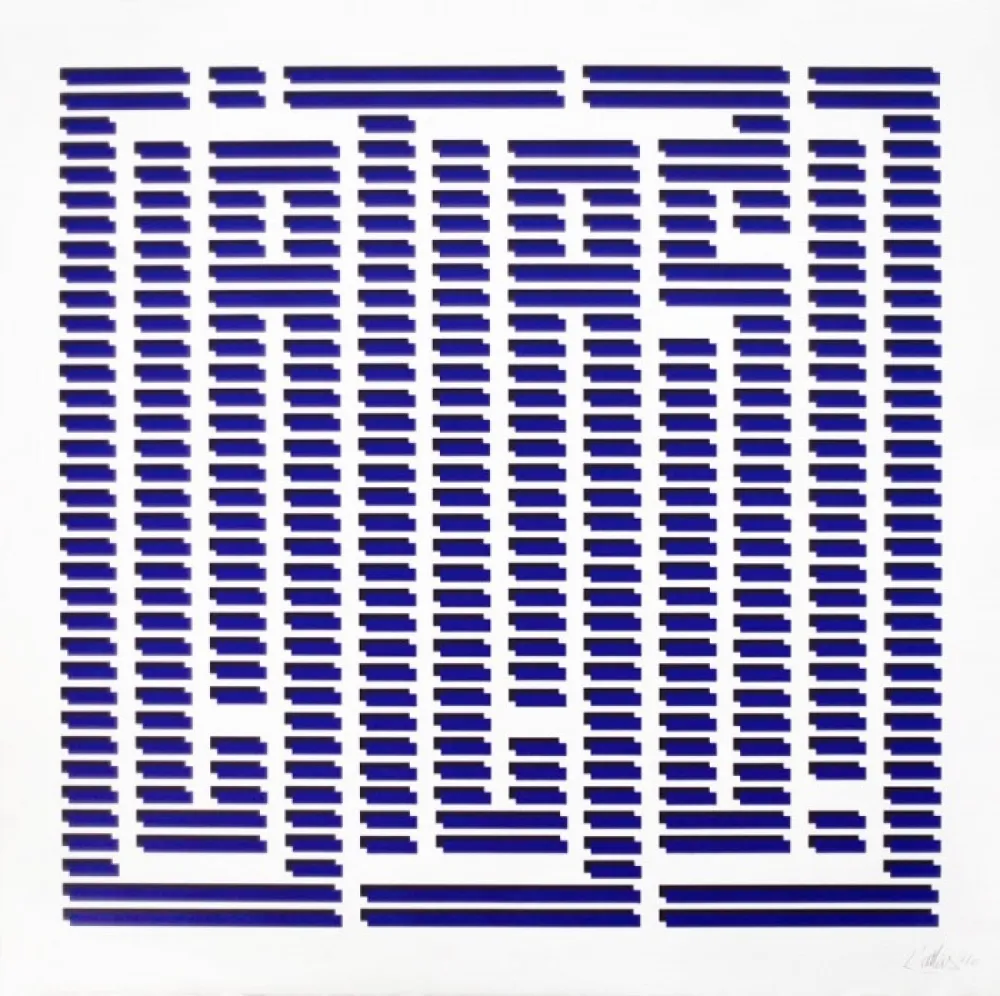 Lithografie L'atlas - Persiennes