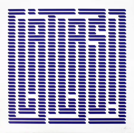 Lithografie L'atlas - Persiennes