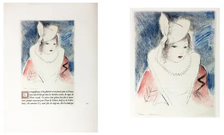 Ets Laurencin - LA PRINCESSE DE CLÈVES (Pl. II signée au crayon). 1947
