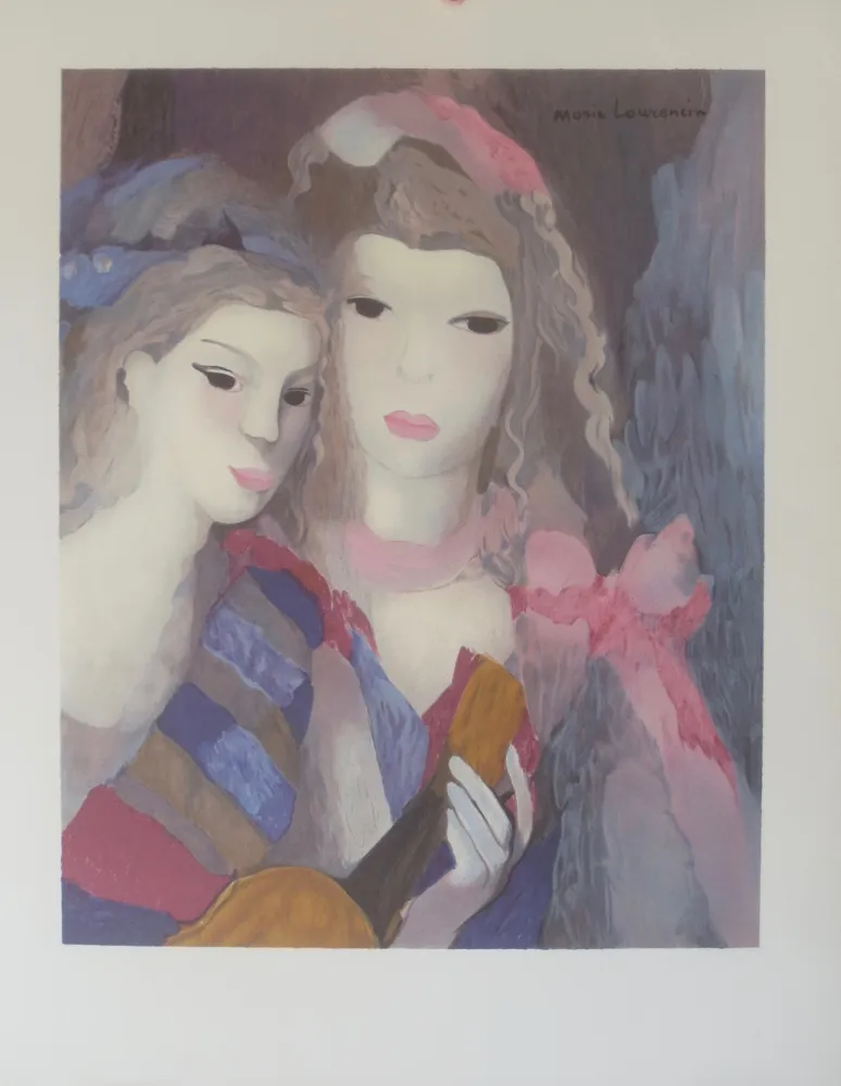Lithografie Laurencin - Les 2 amies