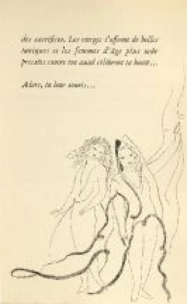 Geïllustreerd Boek Laurencin - Poèmes de Sapho, illustrés de 23 eaux-fortes par Marie Laurencin