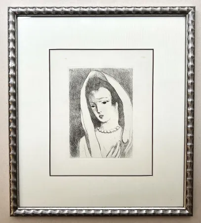 Ets Laurencin - PORTRAIT. Frontispice de l'ouvrage 