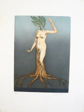 Ets En Aquatint Laventhol - Composition 3