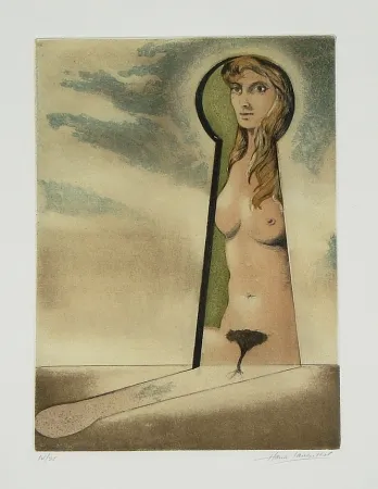 Ets En Aquatint Laventhol - Le miroir aux alouettes