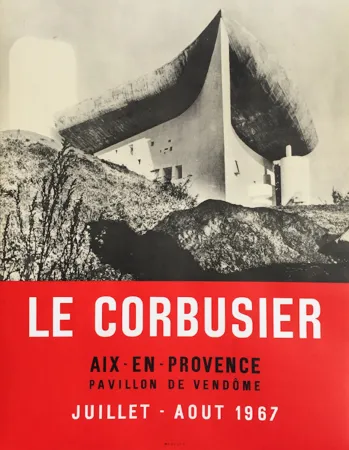 Lithografie Le Corbusier - Aix en Provence