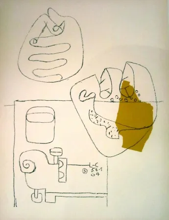 Lithografie Le Corbusier - Crossed Hands