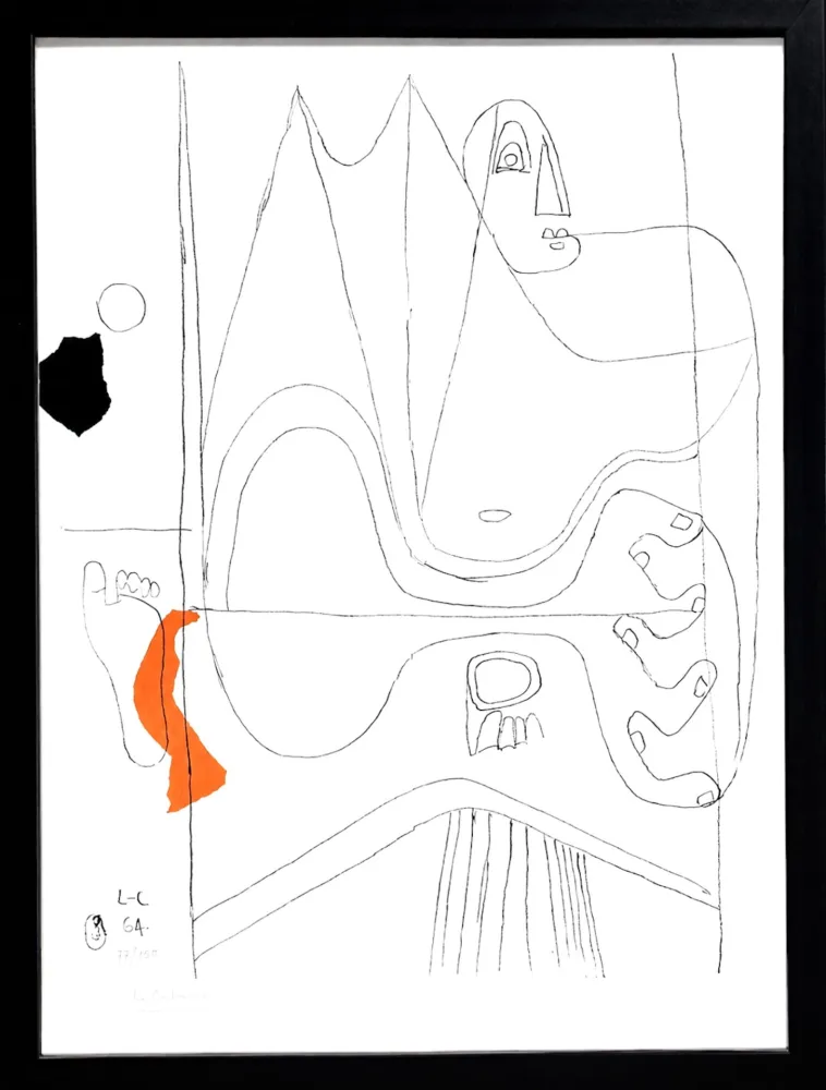 Lithografie Le Corbusier - Icône 8 (Weber 81)