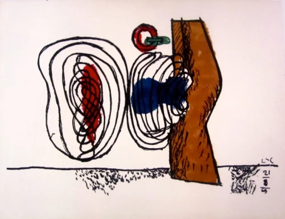Lithografie Le Corbusier - Les Huit