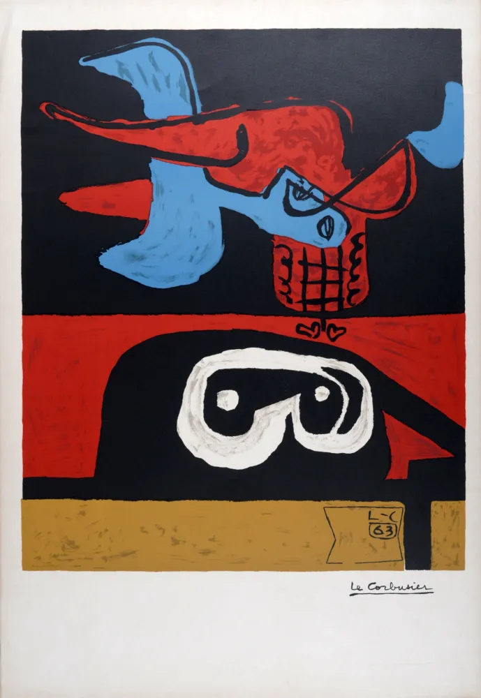 Lithografie Le Corbusier - Otherwordly (Autrement que sur terre), 1963