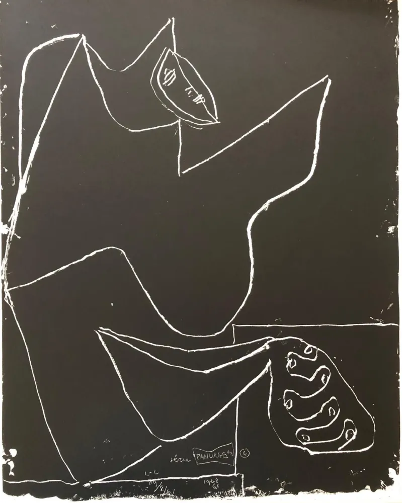 Lithografie Le Corbusier - Par Dessus Tout