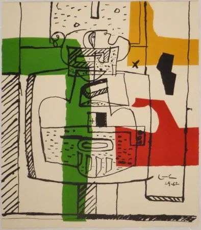 Geïllustreerd Boek Le Corbusier - Suite de dessins