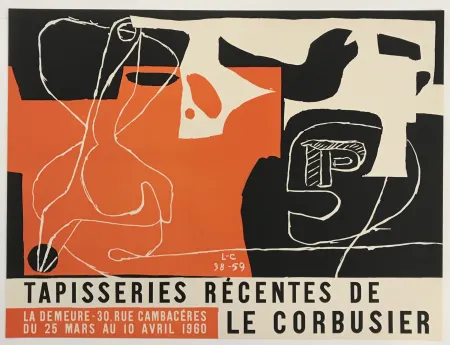 Lithografie Le Corbusier - Tapisseries Recentes – The Die is Cast