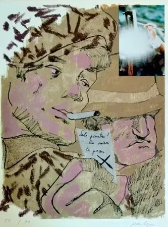 Lithografie Le Gac - Composition