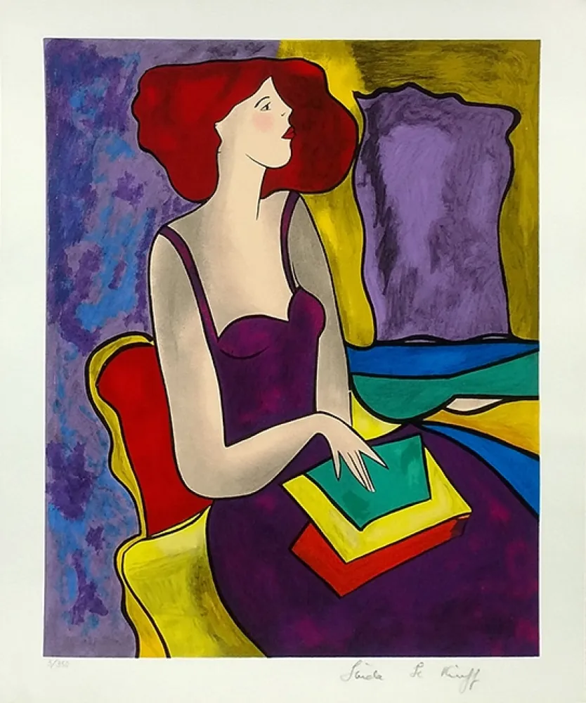 Zeefdruk Le Kinff - PETIT SONNET