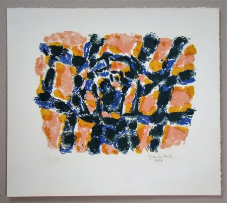 Lithografie Le Moal - Composition - 1959
