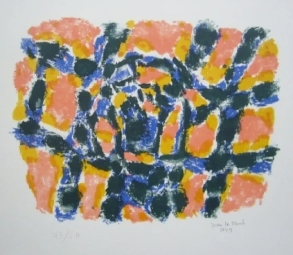 Lithografie Le Moal - Composition