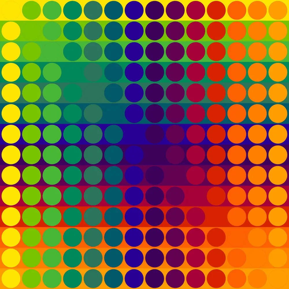 Lithografie Le Parc - Color Secuencia 1