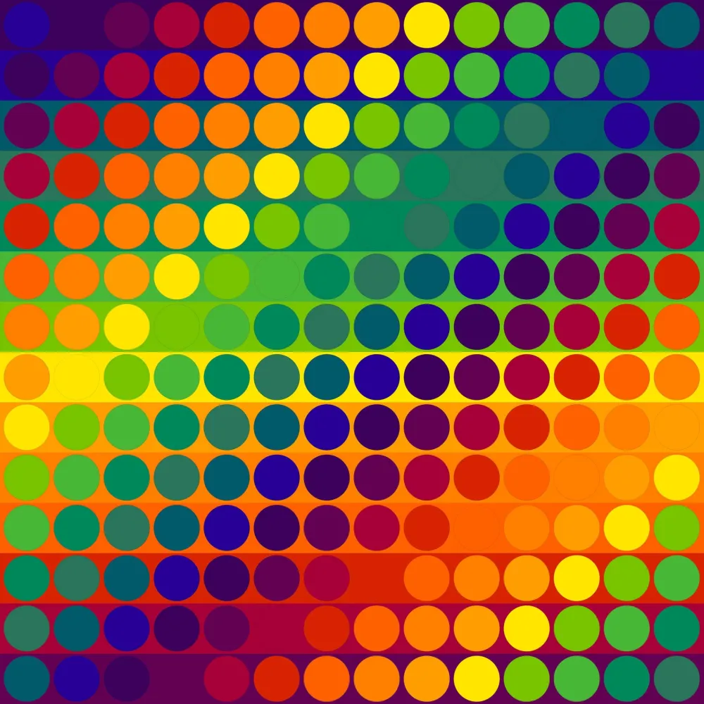 Lithografie Le Parc - Color Secuencia 11